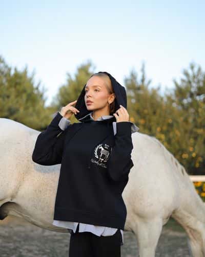 Мініатюра 2 для Худді в стилі preppy зі з'ємними елементами