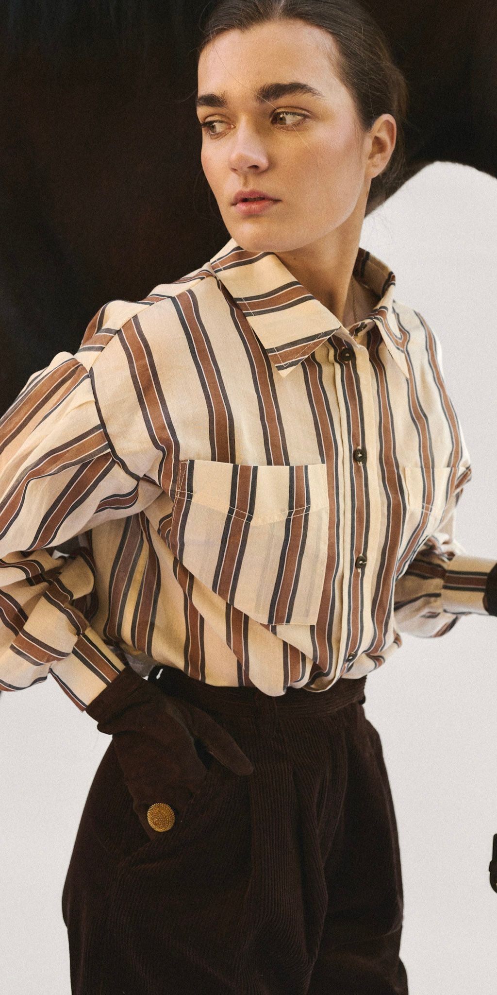Countryside chic / Shirt classic stripes