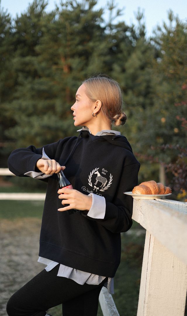 Худді в стилі preppy зі з'ємними елементами - Зображення 4