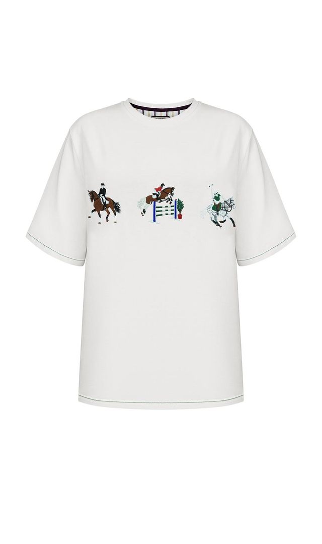 Футболка Row Sporty, колір білий - Зображення 2