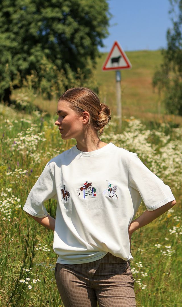 Футболка Row Sporty, колір білий - Зображення 3